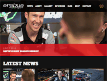 Tablet Screenshot of erebusmotorsport.com